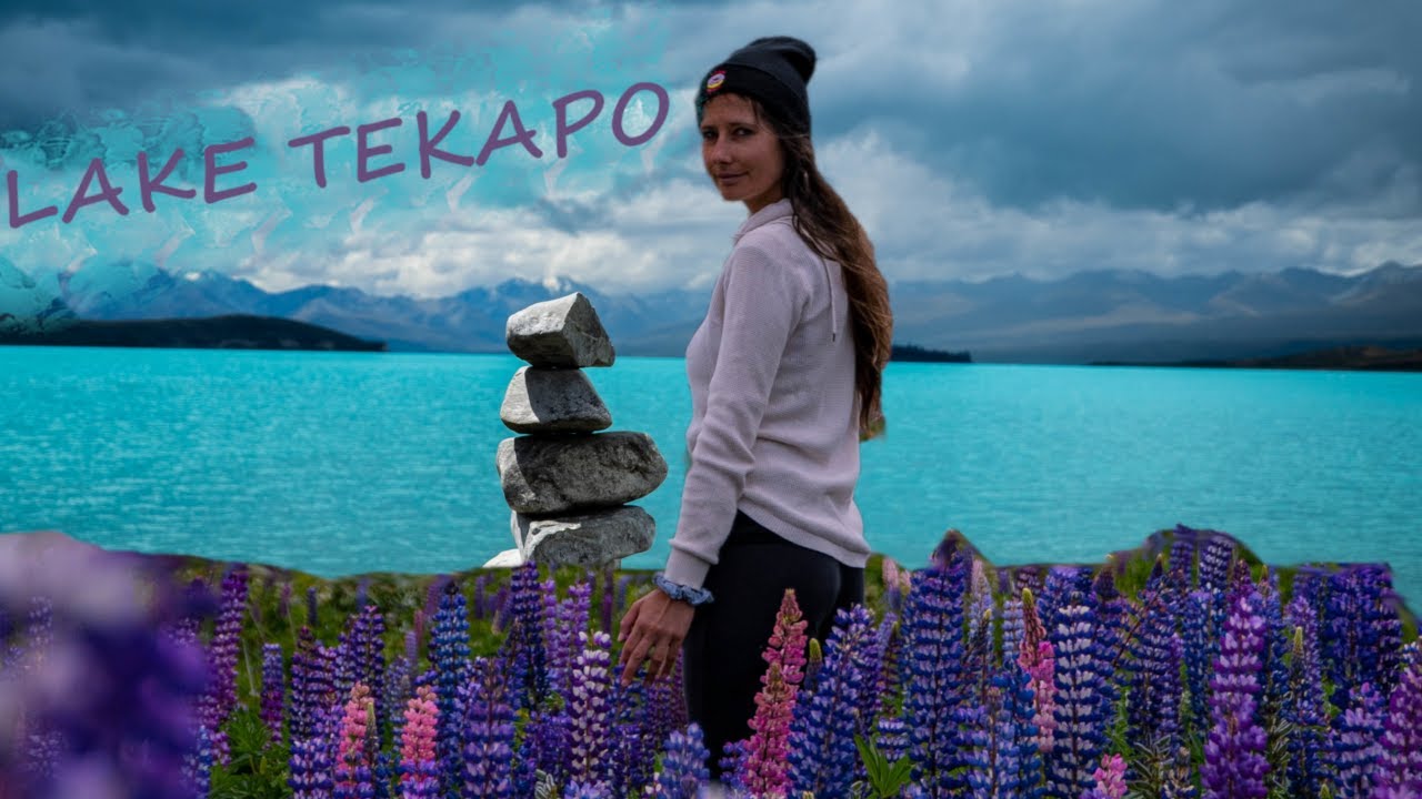 LAKE TEKAPO I POLA ŁUBINOWE - podr&oacute;ż po Nowej Zelandii #16