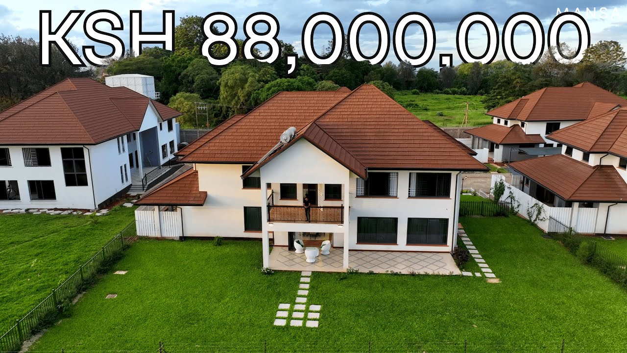 Inside Runda Ksh.88,000,000 4 Bedroom #mansionate #kenya #housetours #realestate #mansion #mansaplus