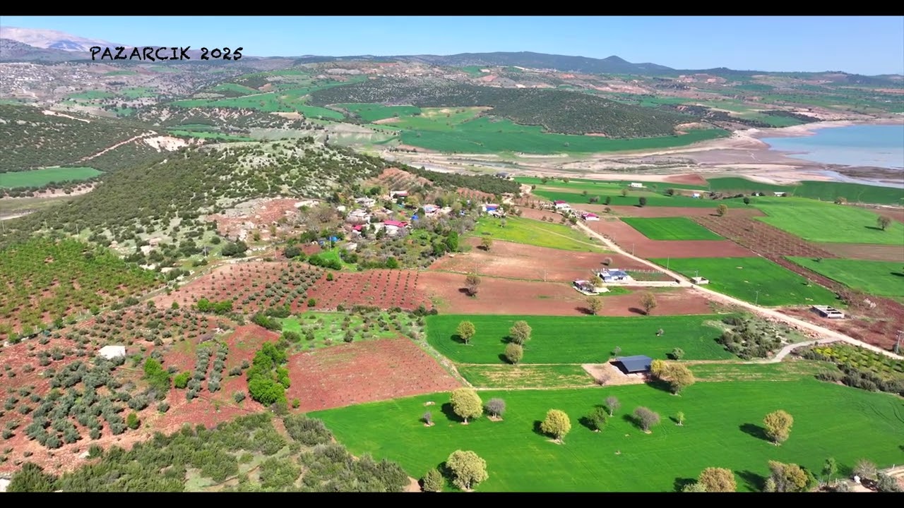 Pazarcık 2025 | Drone Görüntüleri 4K | Köyler, Doğa ve Hatıralar