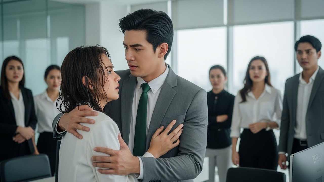 “พนักงานทั้งแผนกถึงกับหน้าซีด… เมื่อรู้ว่าผู้ชายที่โอบเธอคือประธานบริษัท!”