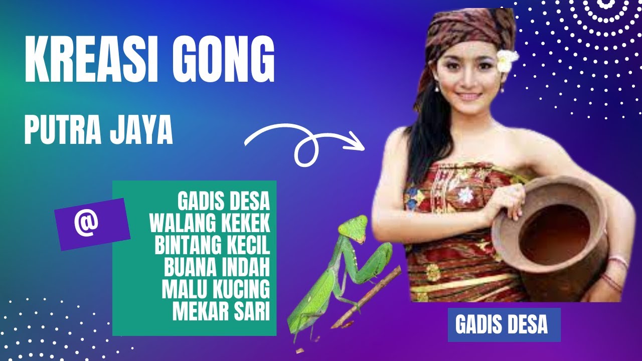Tabuh Gong Kreasi Pop  Putra Jaya Nostalgia Bali Tahun  2014an