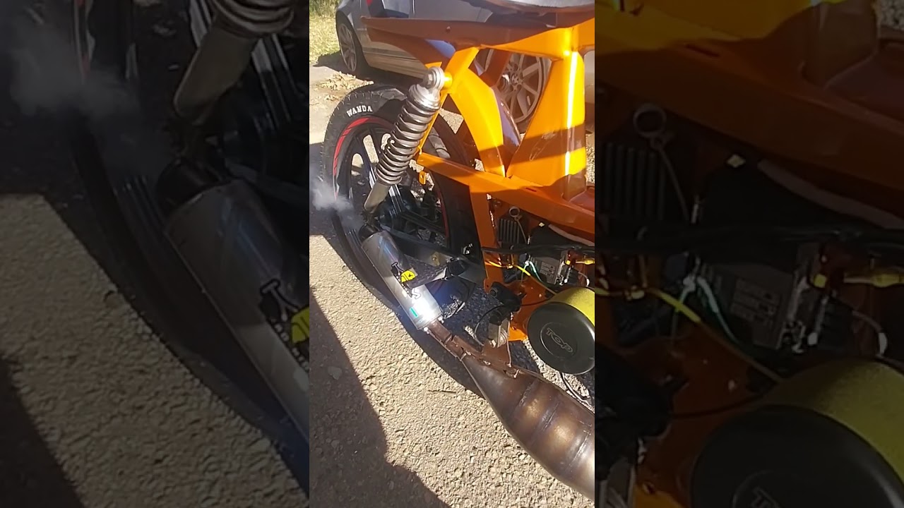 Rodage 72cc hybride derbi euro2
