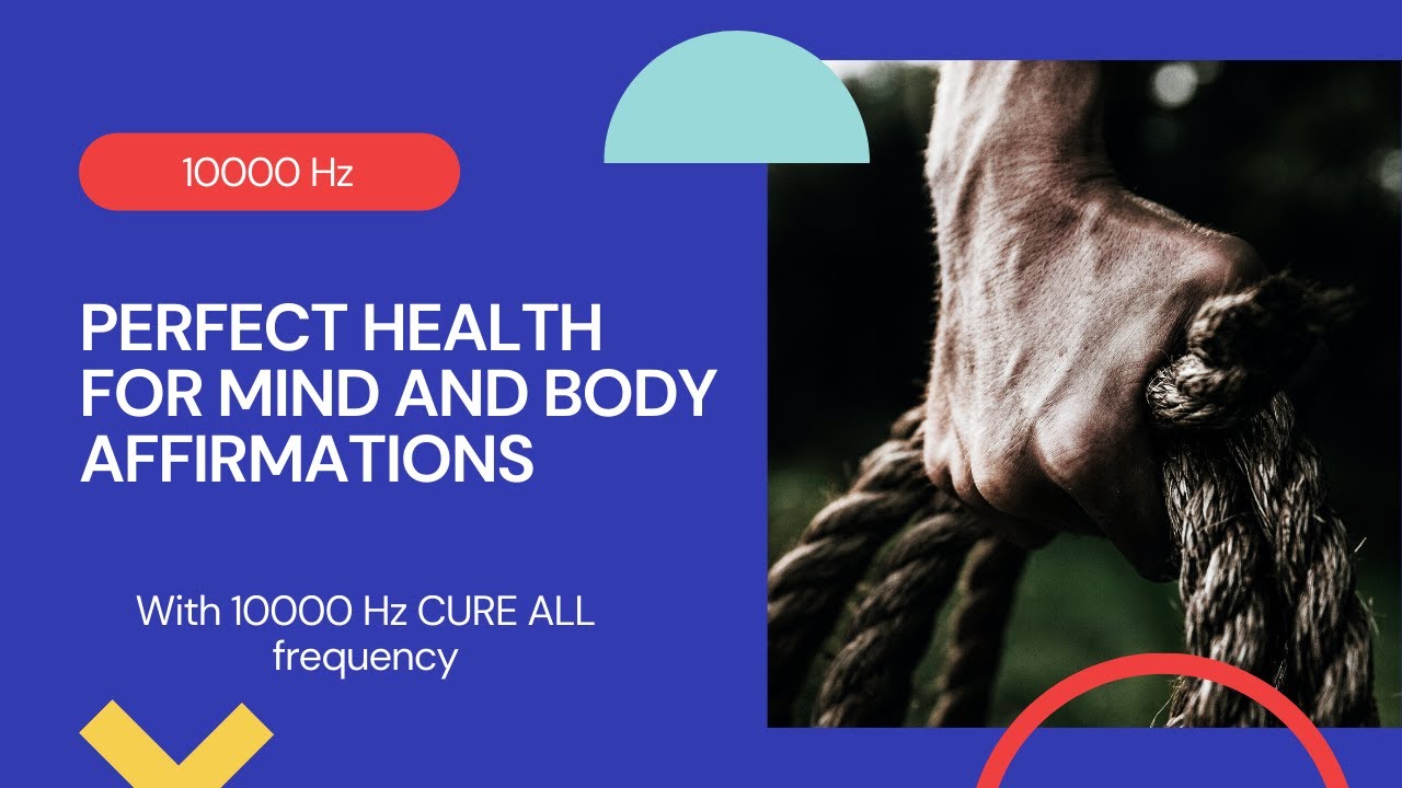 10000 HZ Frequency with Affirmations for Mind and Body HEALING 🐝 Full Restore Your Health