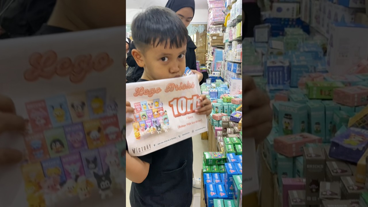 Sampai bingung pilih Lego bricks 😲😂 
