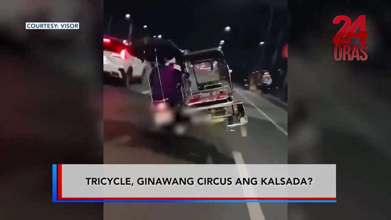 Tricycle, ginawang circus ang kalsada? #shorts | 24 Oras