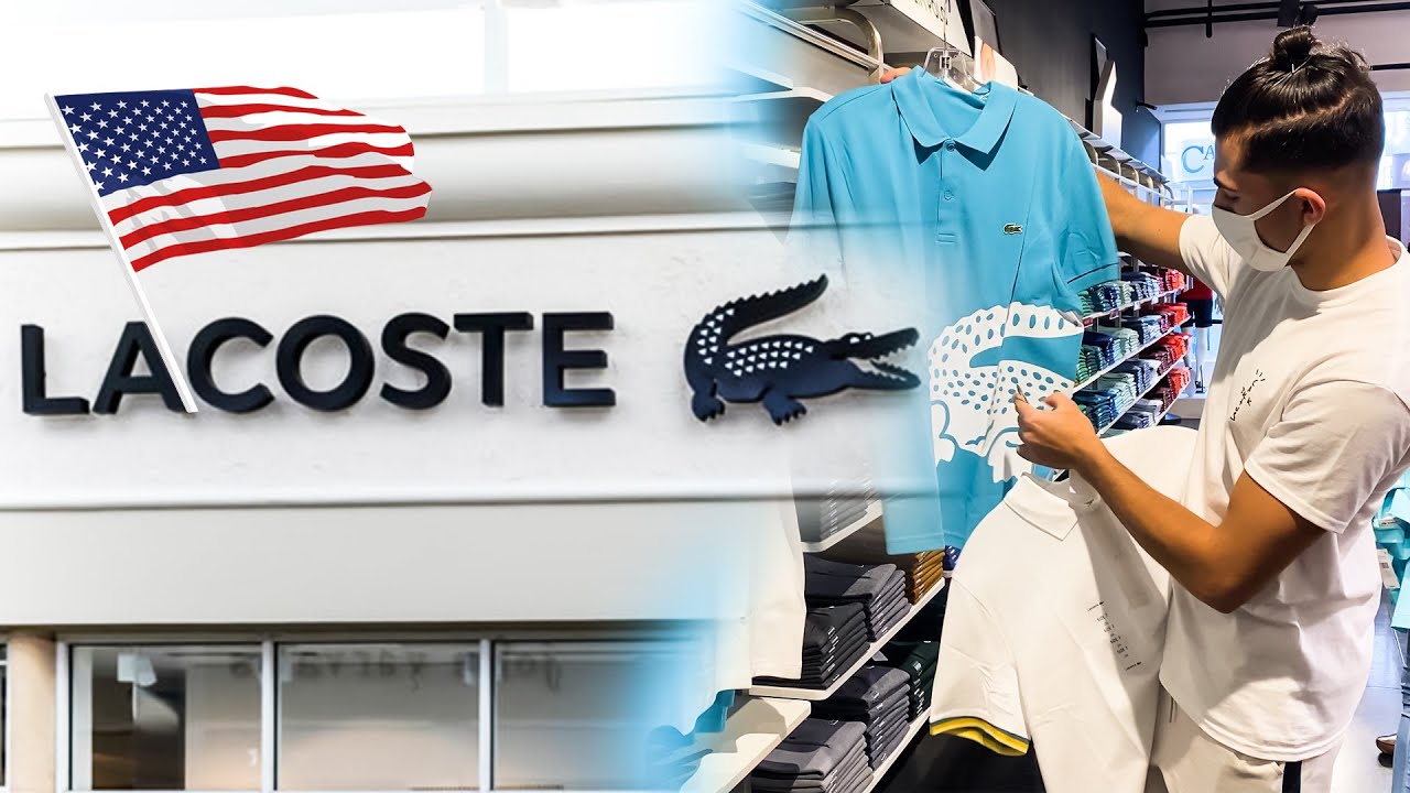 PREÇO DA LACOSTE NOS ESTADOS UNIDOS*CAMISA POR 90 REAIS!*