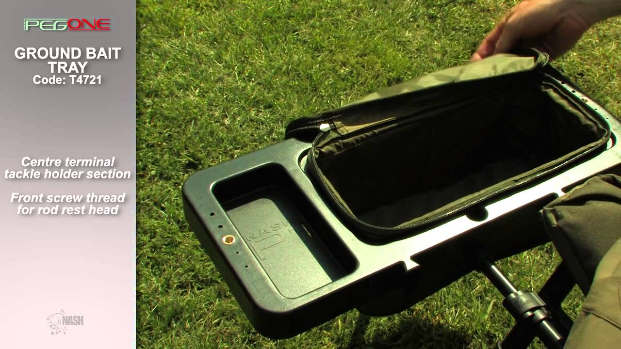 GROUND BAIT TRAY - PEG ONE by NASH - CODE T4721