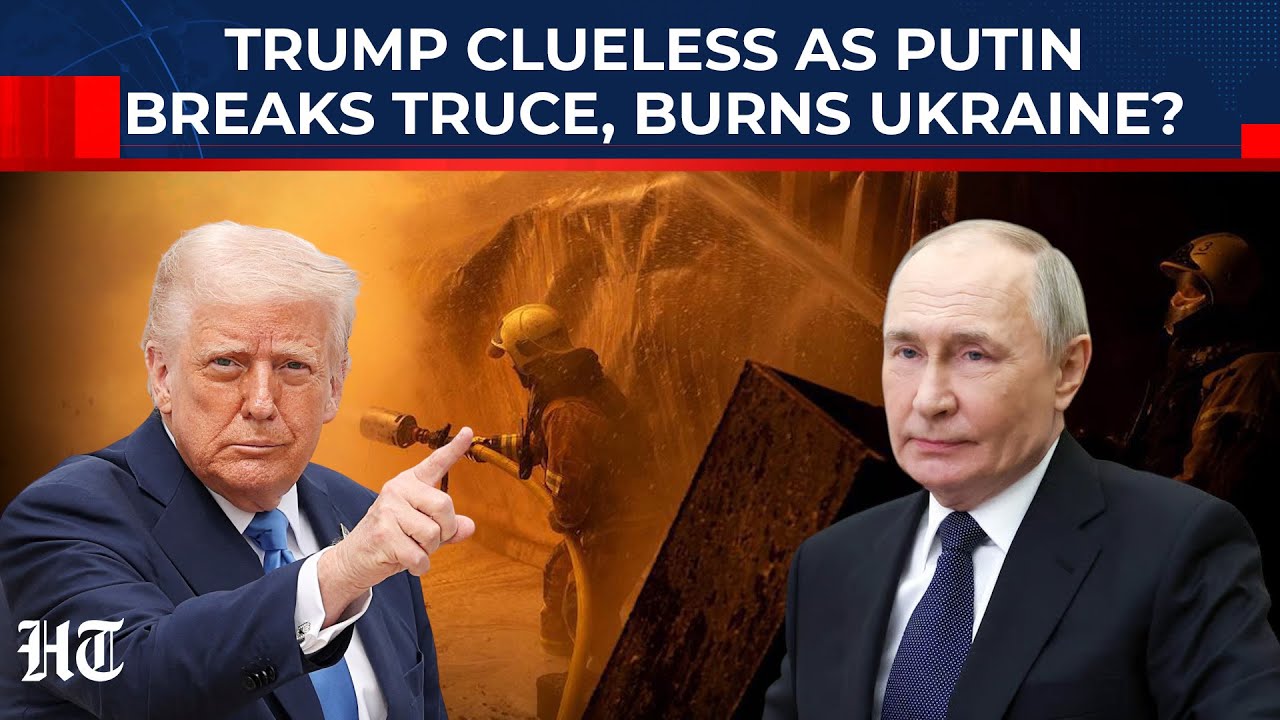 Trump Clueless As Putin Breaks Brief Truce, Attacks Ukraine Before Next Trilateral Talks?| Russia,US