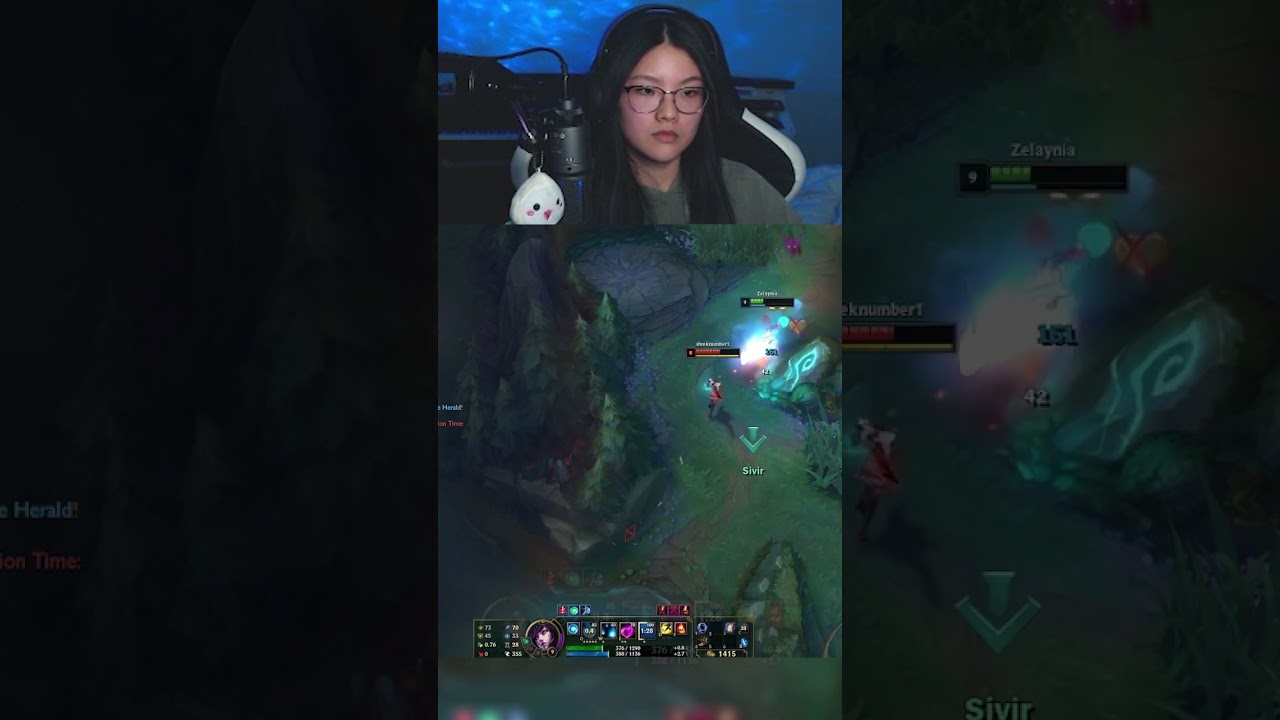 Sometimes I surprise myself. Our sivir ult to heal me was kind of the MVP #league #leagueoflegends
