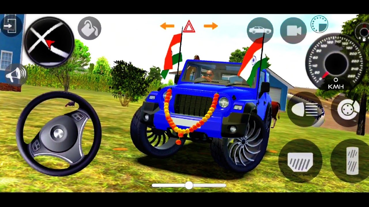 Modified Mahindra Thar😈Games:Indian Yellow Thar (Gadi Wala Games) Car Game Android Game - #2025