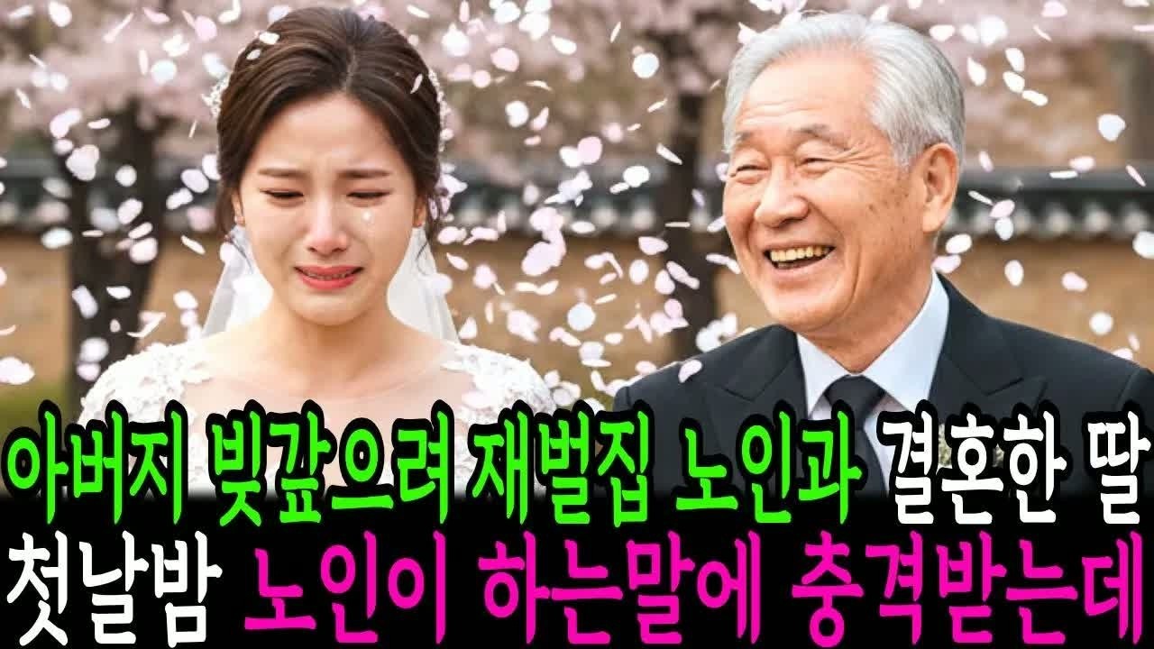 노인과 결혼한 딸, 첫날 밤 남편의 말 한마디로 가족 전체 숨죽이고 예상치 못한 충격과 믿기 힘든 사건이 연속 발생