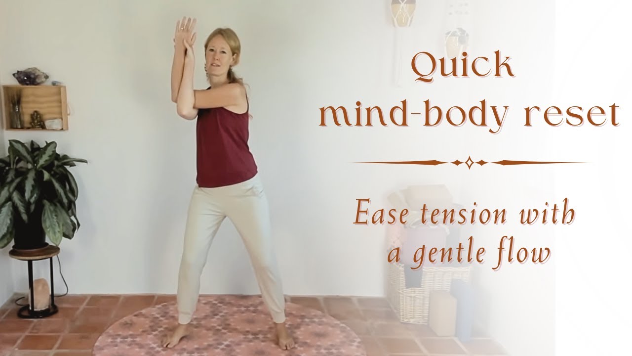 Gentle flow to ease stress and tension | Feel lighter in body and mind
