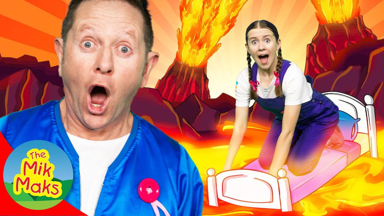 The Floor is Lava 🔥 | Kids Songs & Games | The Mik Maks