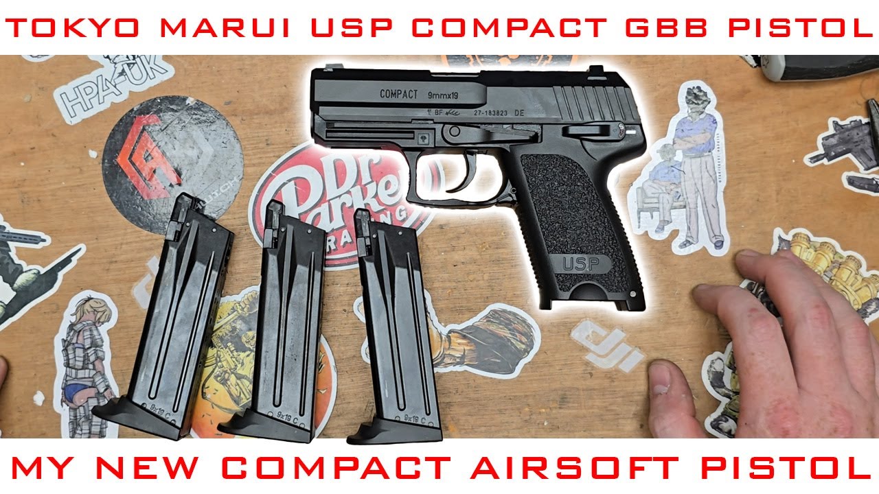 My New Compact Airsoft Pistol - Tokyo Marui USP Compact GBB
