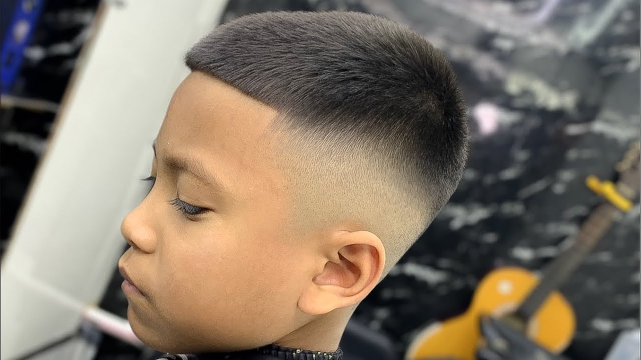 TUTORIAL PANGKAS RAMBUT BUZZCUT-KIDS HAIRSTYLE