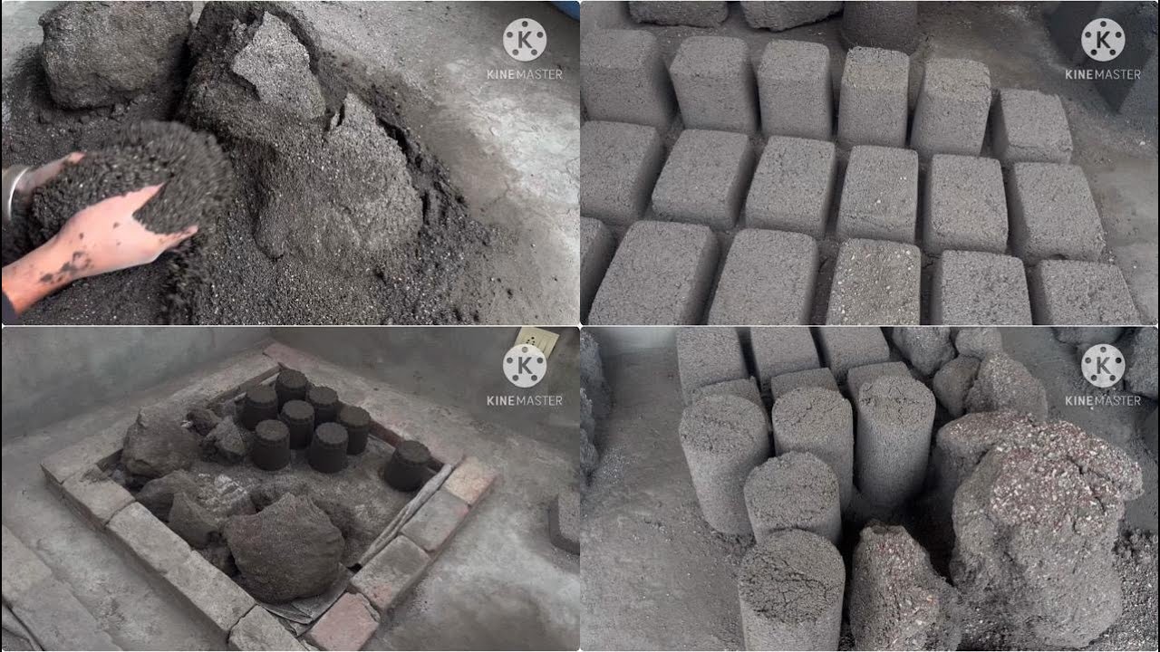 ASMR// crumbling vlog #sand #cement