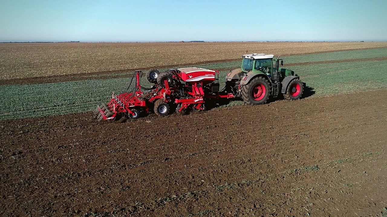 Semănătoarea Czajkowski oferă condiții excelente de semănat pentru grâu