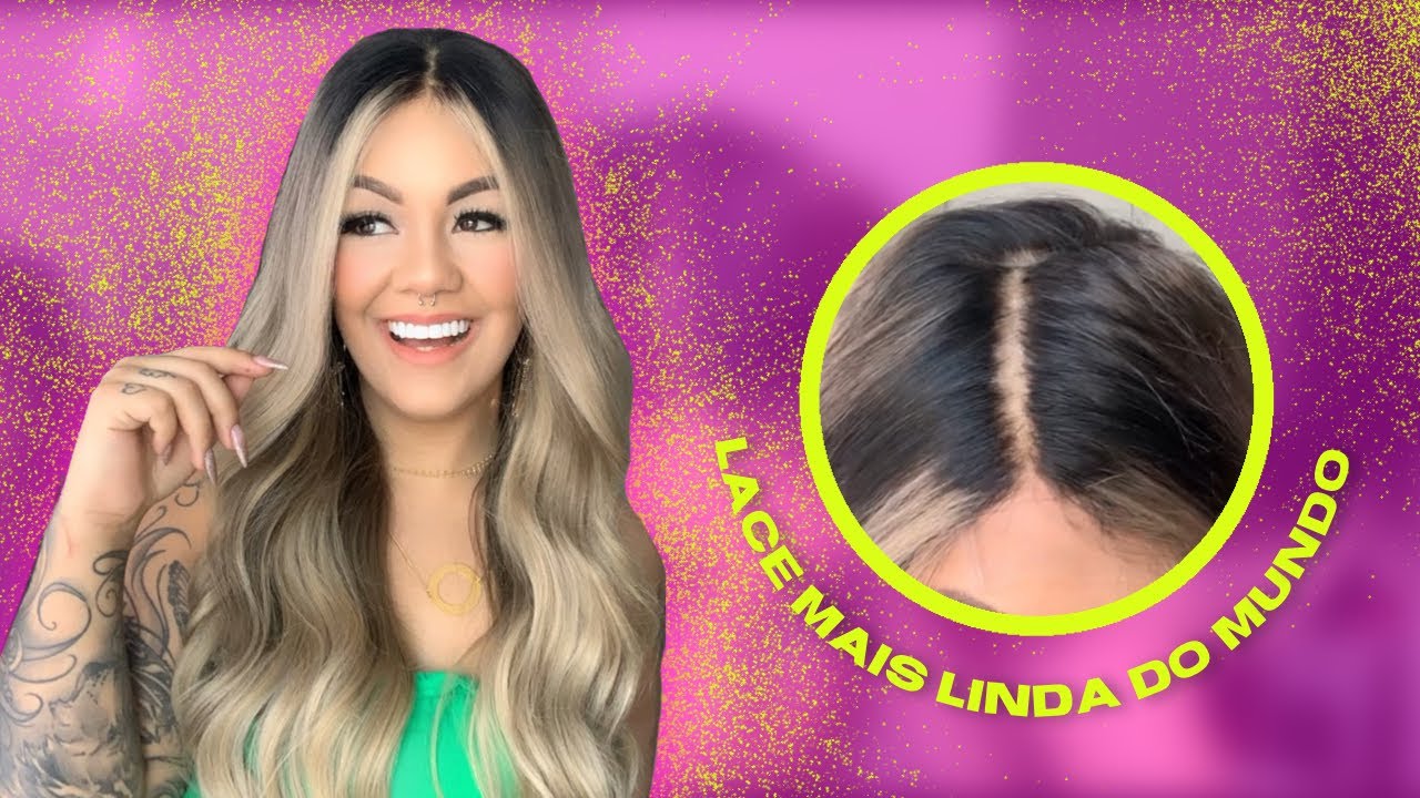 LACE FRONT - CABELO HUMANO - NATURAL - BIA CABELOS