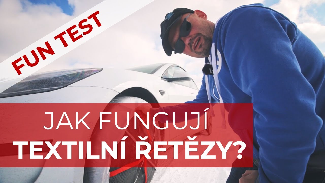 Jak fungují textilní řetězy? Reálný test na sněhu | BACINA.TV