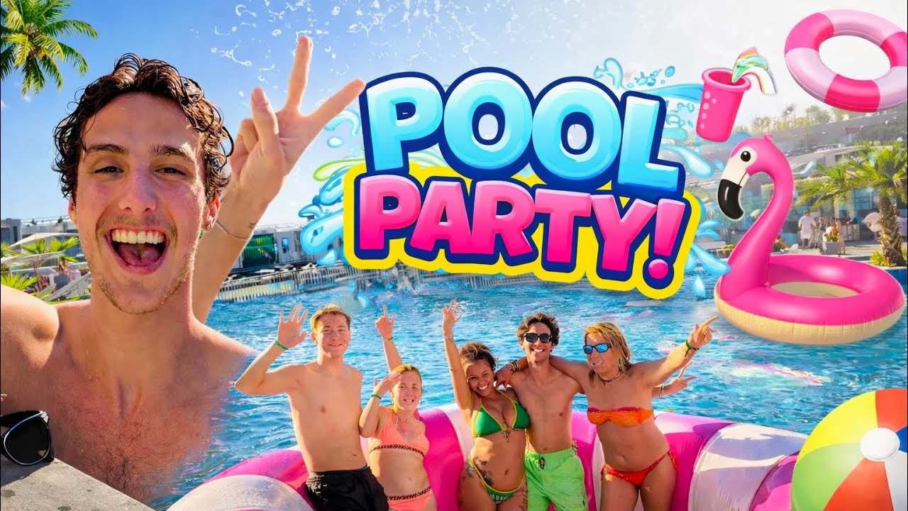 Mega POOLPARTY in dit grote resort in Egypte! #1400 