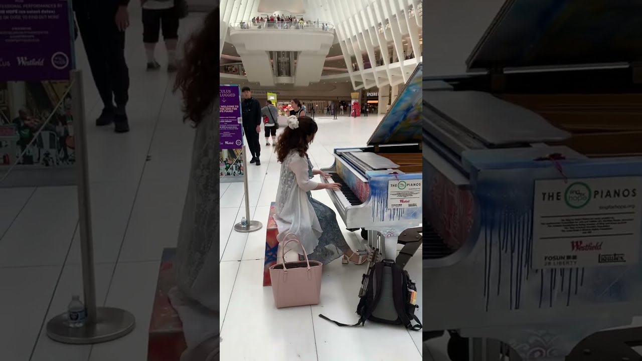 【at Oculus】“Train Chase” from “The Wrong Trousers -Wallace and Gromit-“ 【NYC】