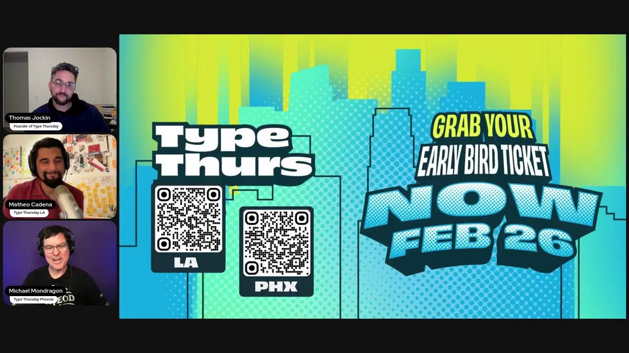 Logos That Last by Allan Peters: Live Rating Reveal @ Type Thursday Book Club