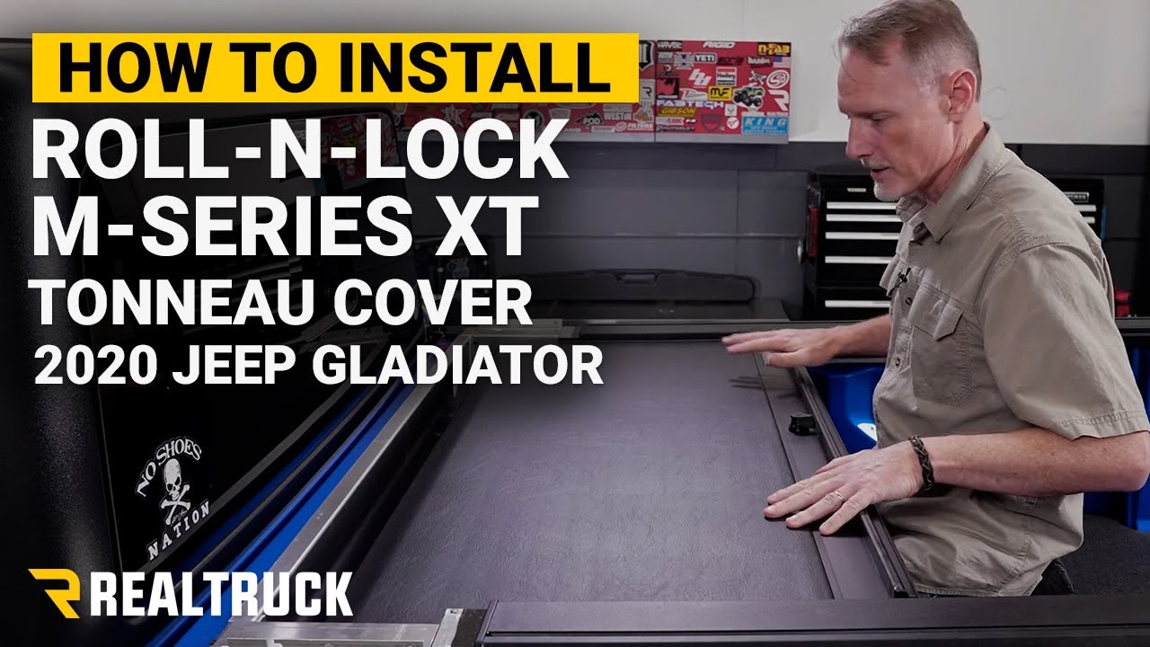 How to Install Roll-N-Lock M-Series XT Tonneau Cover on a 2020 Jeep Gladiator