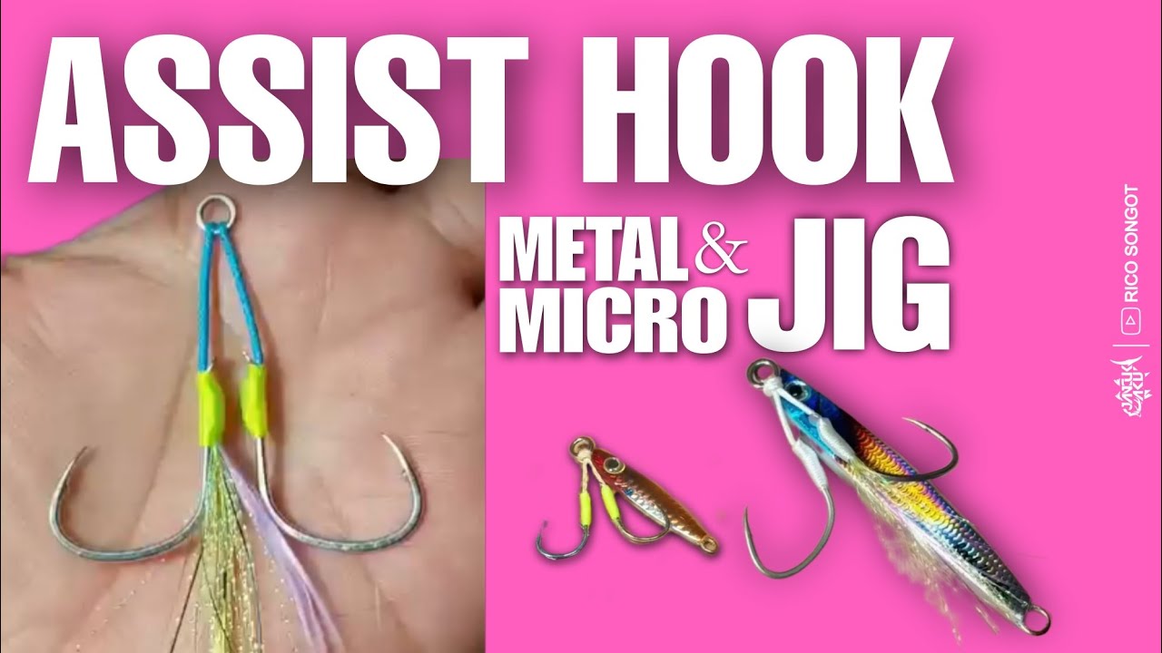 CARA MEMBUAT ASSIST HOOK METAL JIG & MICRO JIG | CARA MUDAH MEMBUAT ASSIST HOOK