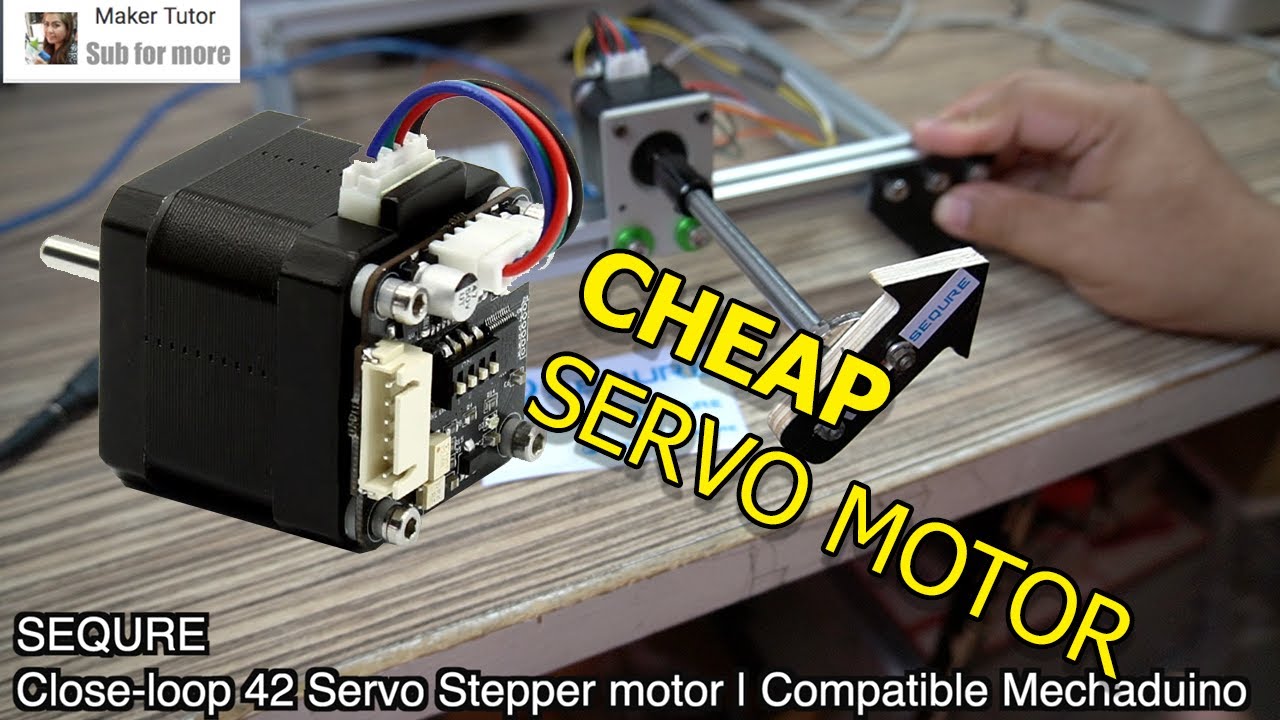 Meet the Cheap Servo Stepper motor Close-loop | Sequre Stepper motor