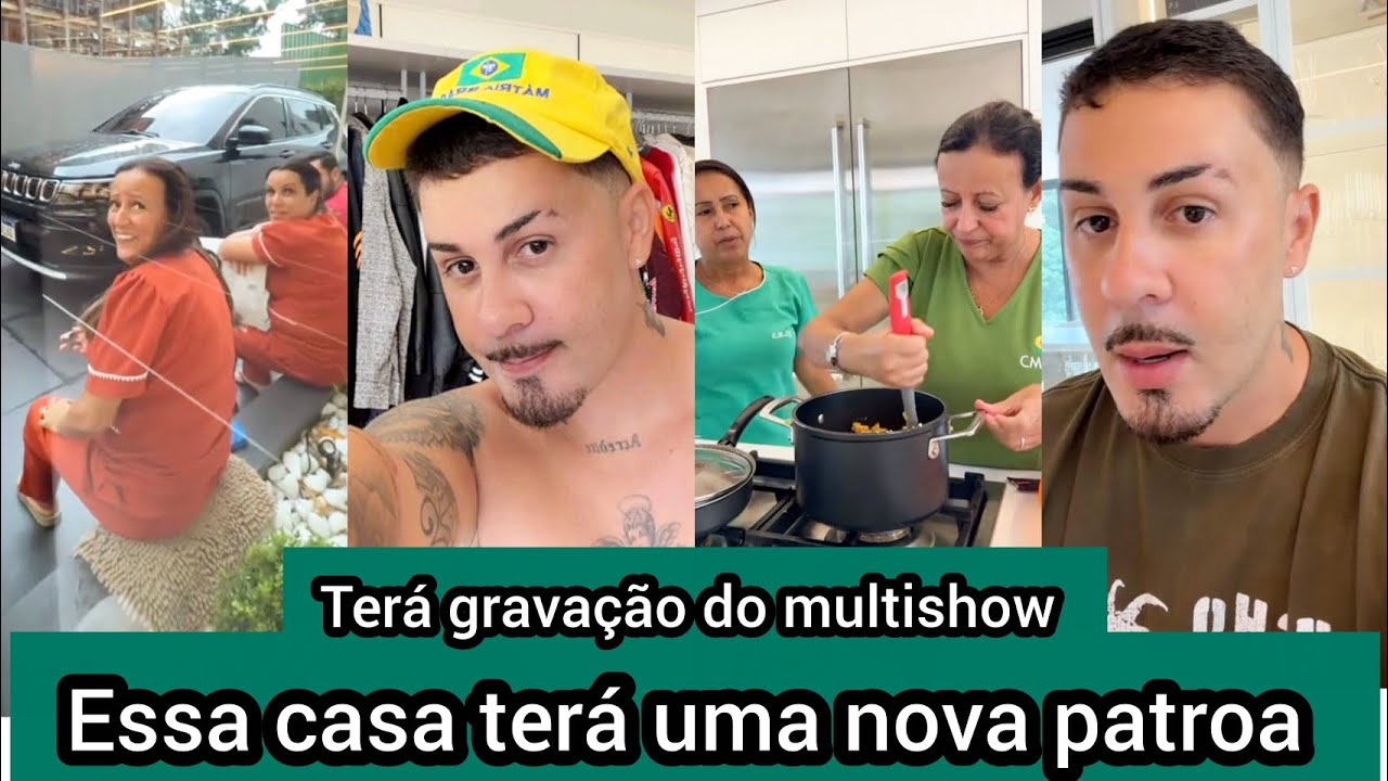 Carlinhos Maia quer colocar novo patrão na casa  pra colocar limites nas empreguetes - Me cuidando