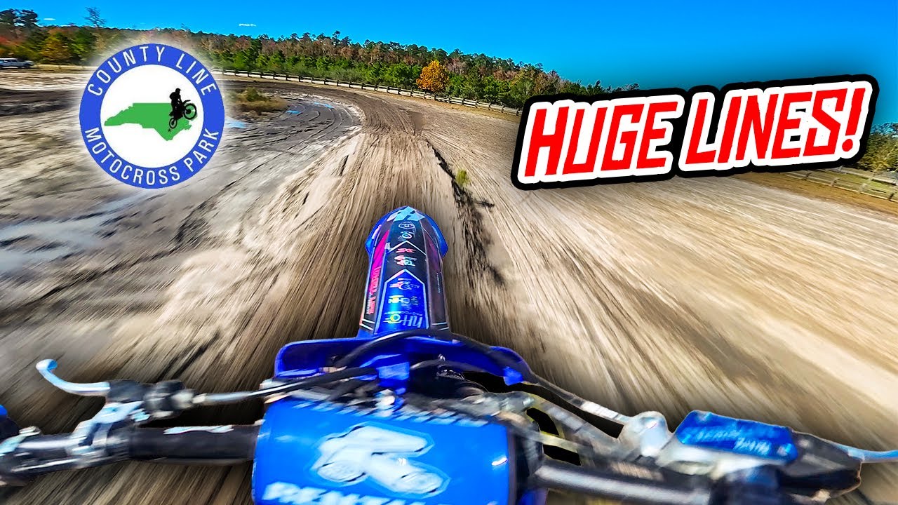 HUGE LINES At County Line MX - Fast Laps!