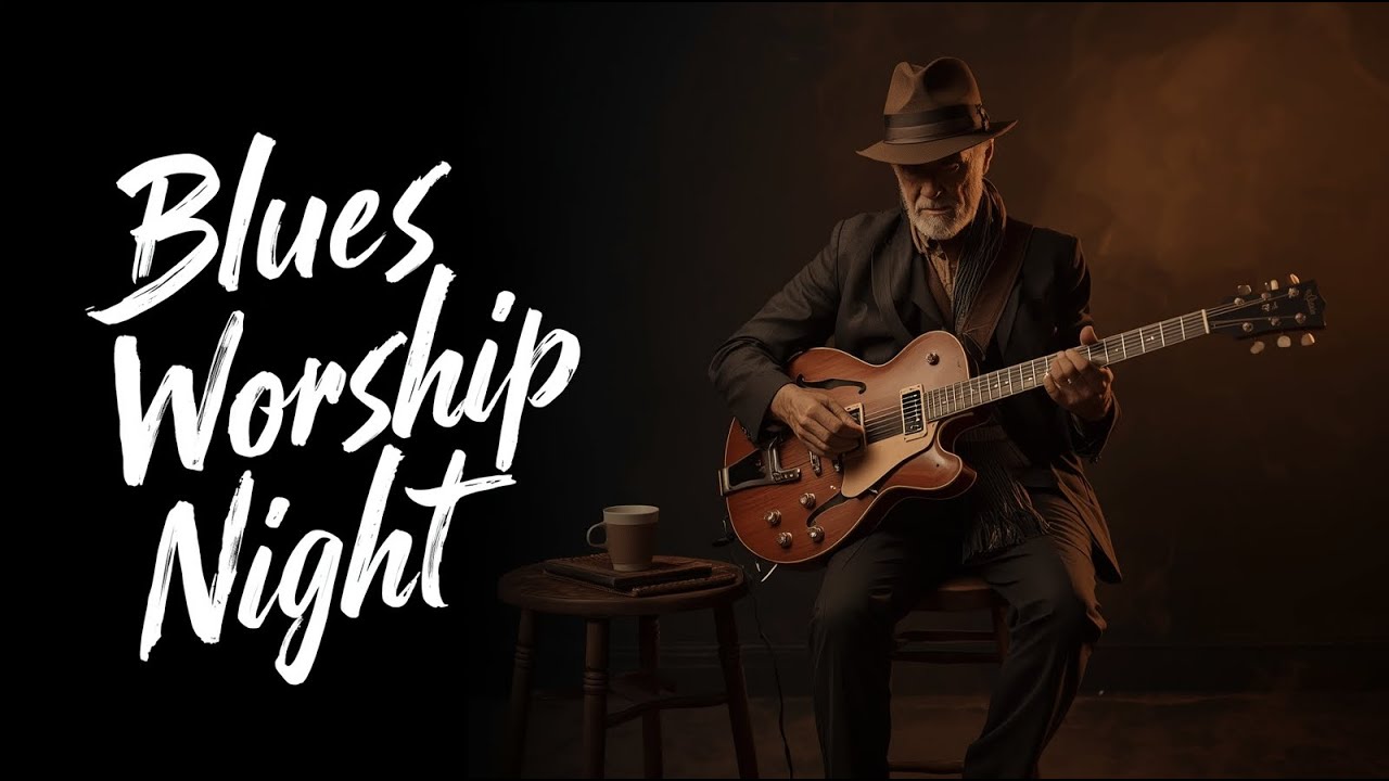 Deep Blues Echoes – Midnight Slow Guitar Session #442