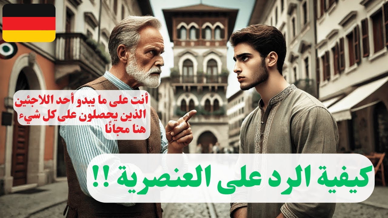 كيف ترد على العنصرية باللغة الألمانية - حوار هادئ للدفاع عن النفس