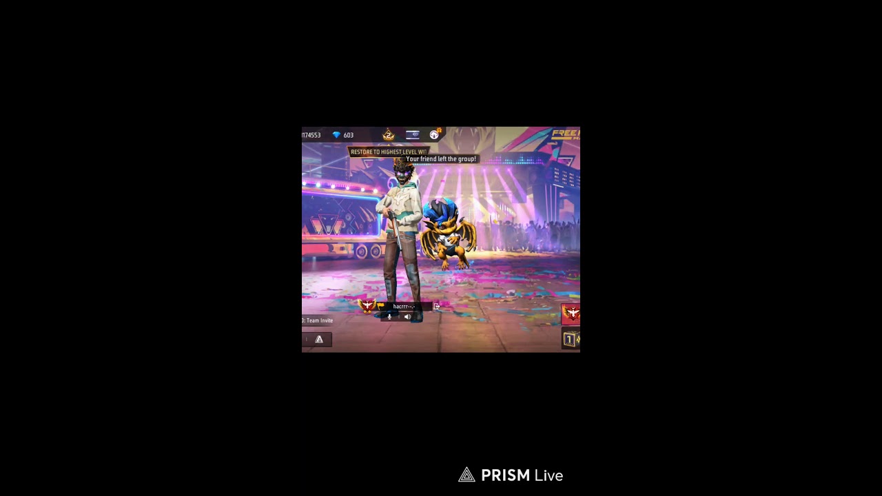 iQOO Neo 10R Free Fire Mobile Live Rush game play only to Grandmaster #freefire