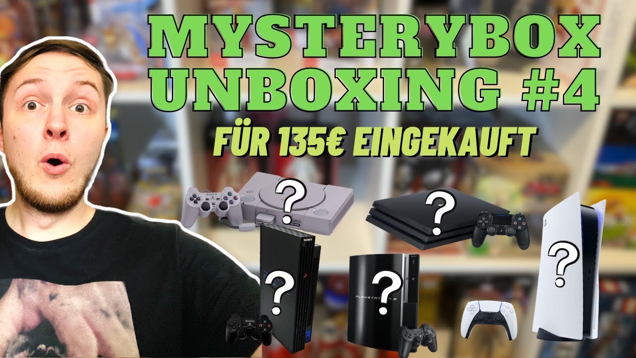 135€ Playstation Mystery Box gekauft RESELLING Geldexperiment - Verdienen wir einfach Geld? Unboxing