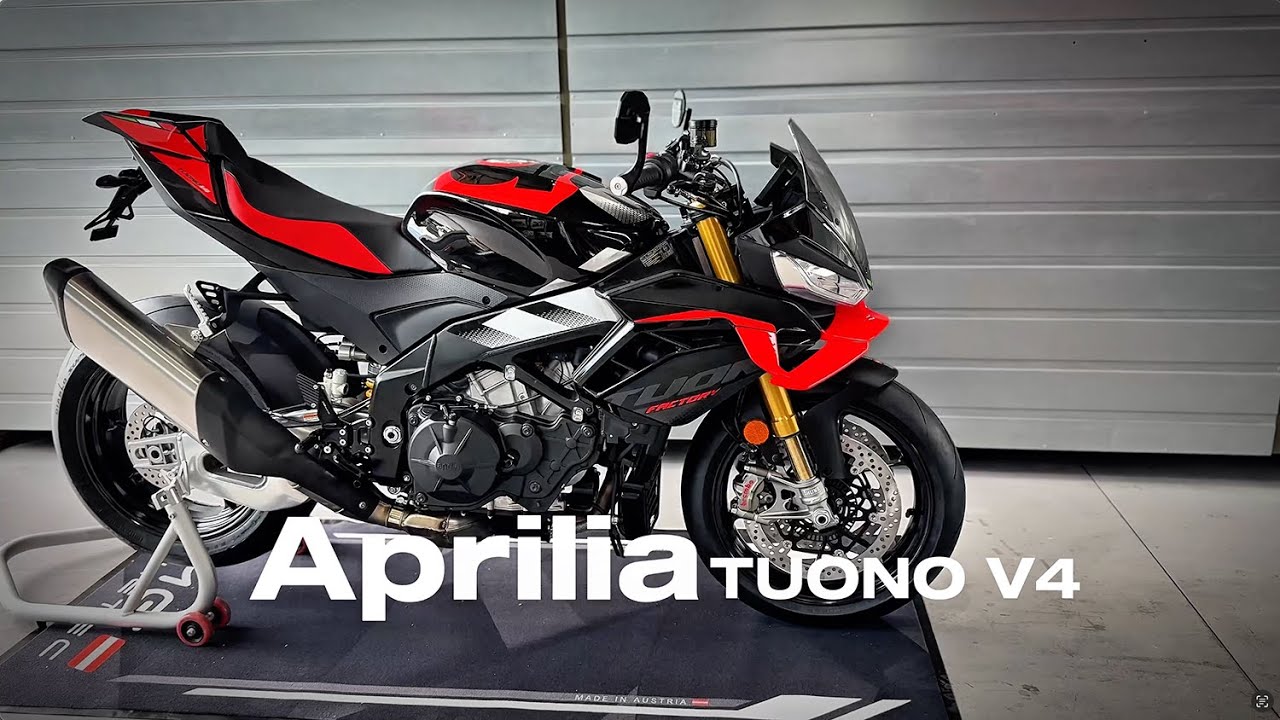 Upgrades for the new Aprilia Tuono V4 Factory 2025