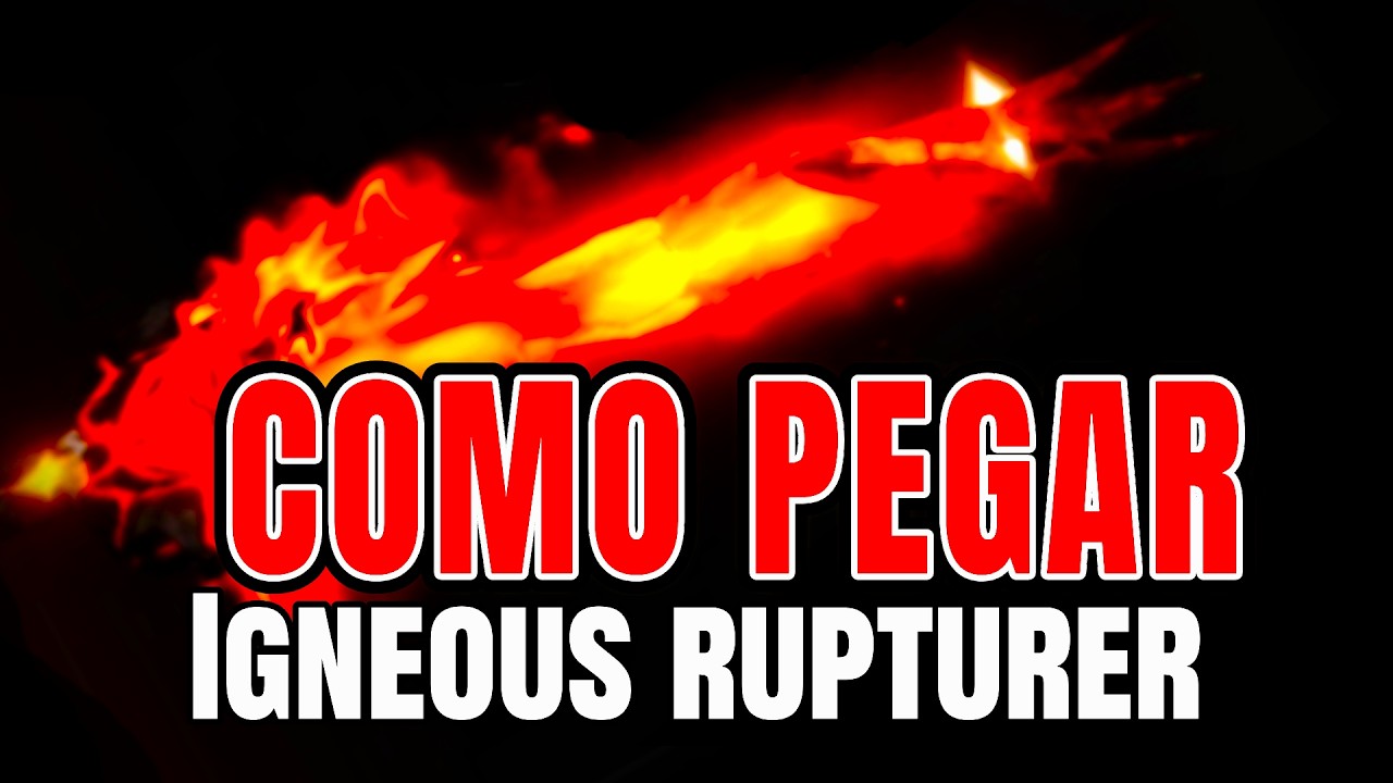 Como Pegar Igneous Rupturer Rod no Fisch (ROBLOX)