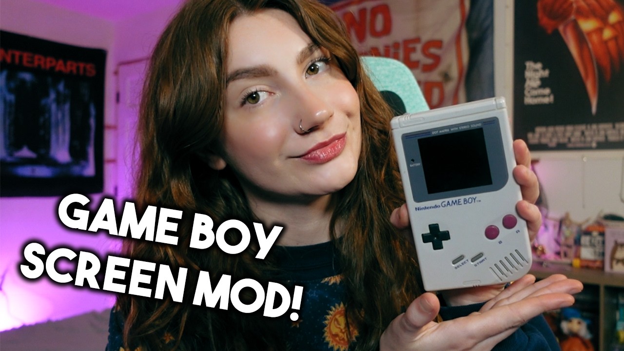 Getting My Original Game Boy Modded | IPS Screen Mod