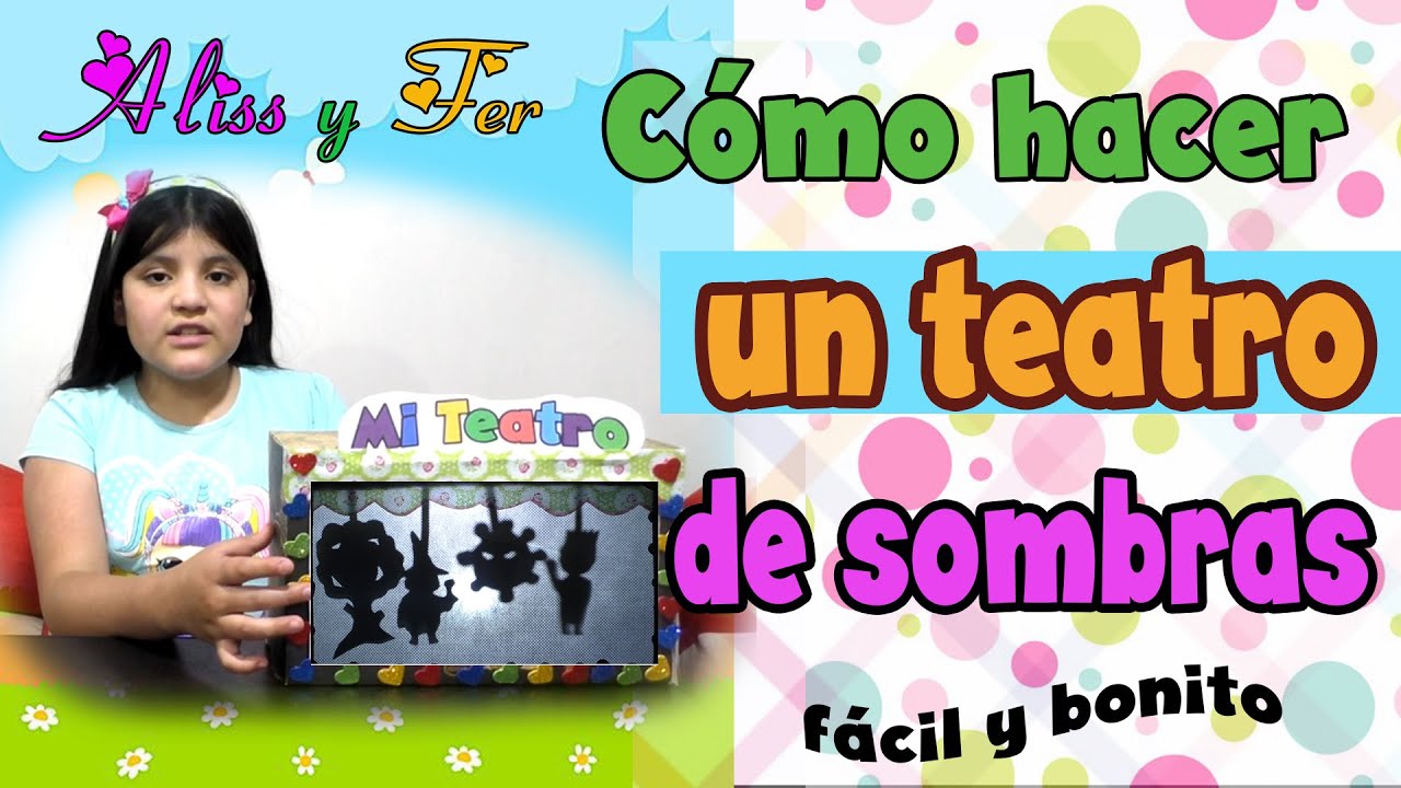 🎭Como hacer un Teatro de Sombras para niños, 👧con una caja, fácil y bonito, 2021, COVID 19