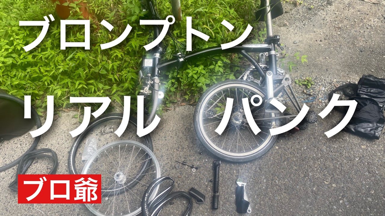 ブロンプトンのリアルパンクです。たまたまカメラを回していたので、リアルな映像になりました。