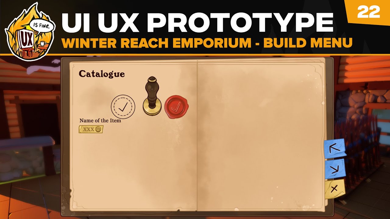 UI UX on Winterreach Emporium - Part 3 - Build Catalog