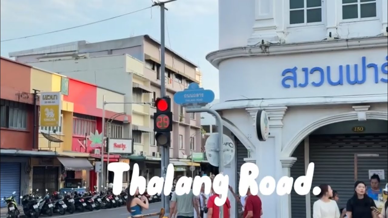 Thalang Road in Phuket