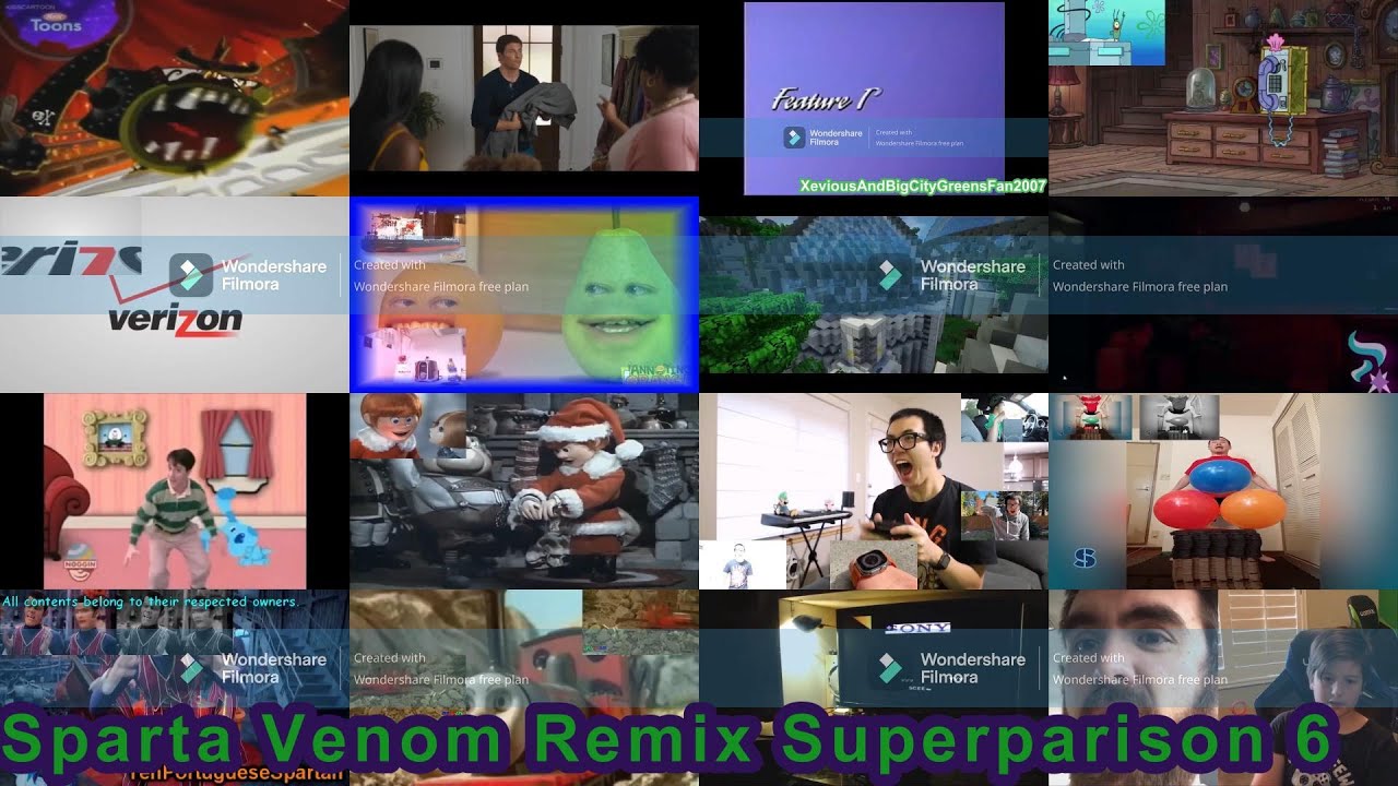 Sparta Venom Remix Superparison 6