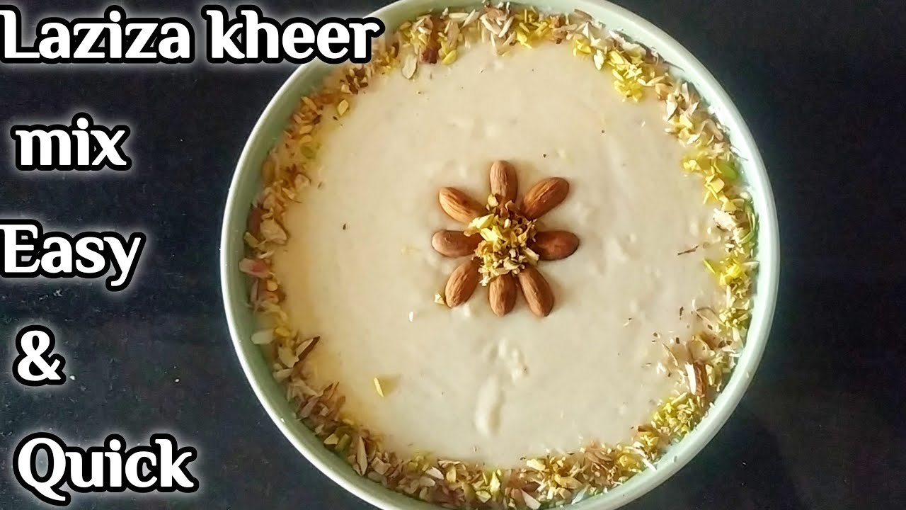 Laziza Kheer Mix Recipe | Kheer Recipe | Chef Faisal
