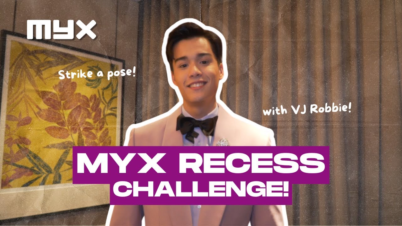 VJ Robbie accepts the &lsquo;strike a pose&rsquo; MYX challenge | MYX Checks In