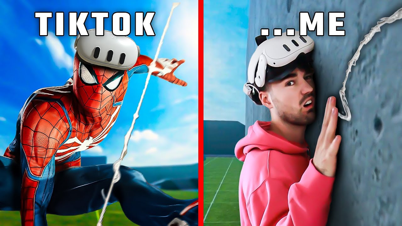 Я воссоздал ещё больше вирусных VR-видео TikTok