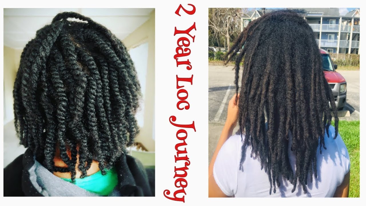 2 Year Loc Journey | Semi-freeform Locs | Visuals and Video