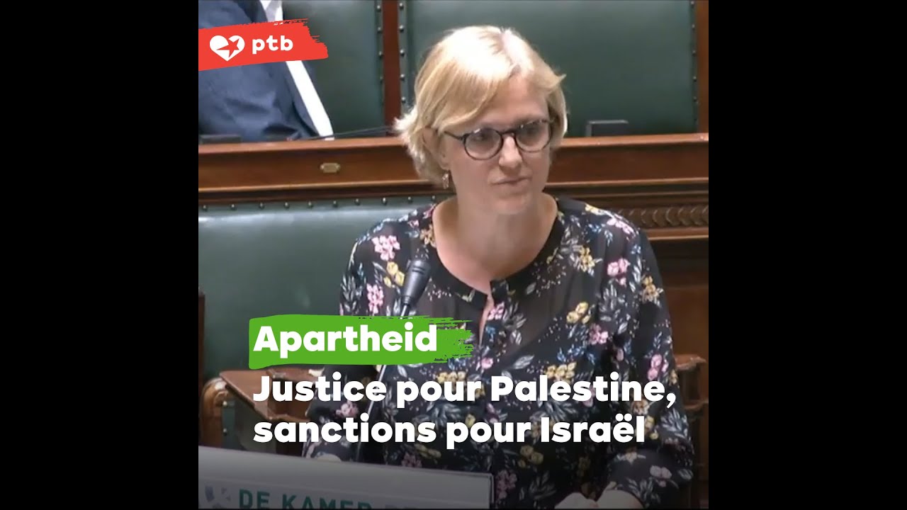 “Justice pour Palestine, sanctions pour Israël”