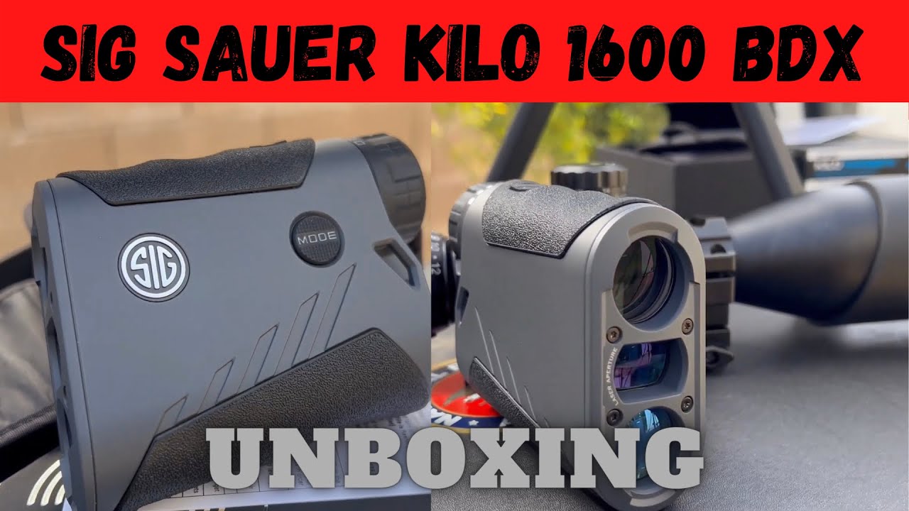ДАЛЬНОМЕР SIG SAUER KILO 1600 BDX РАСПАКОВКА И ОБЗОР | ЛУЧШИЙ ДАЛЬНОМЕР | EP № 37