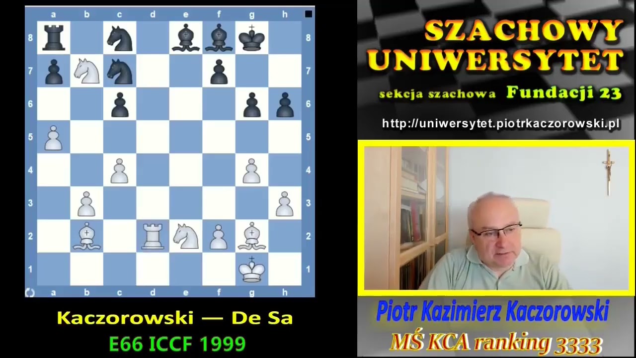 #Szachy  Piotr Kazimierz Paweł Kaczorowski wygrywa. RS.7528